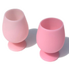 Stemm Pink Unbreakable Silicone Wine Glasses - Nikko