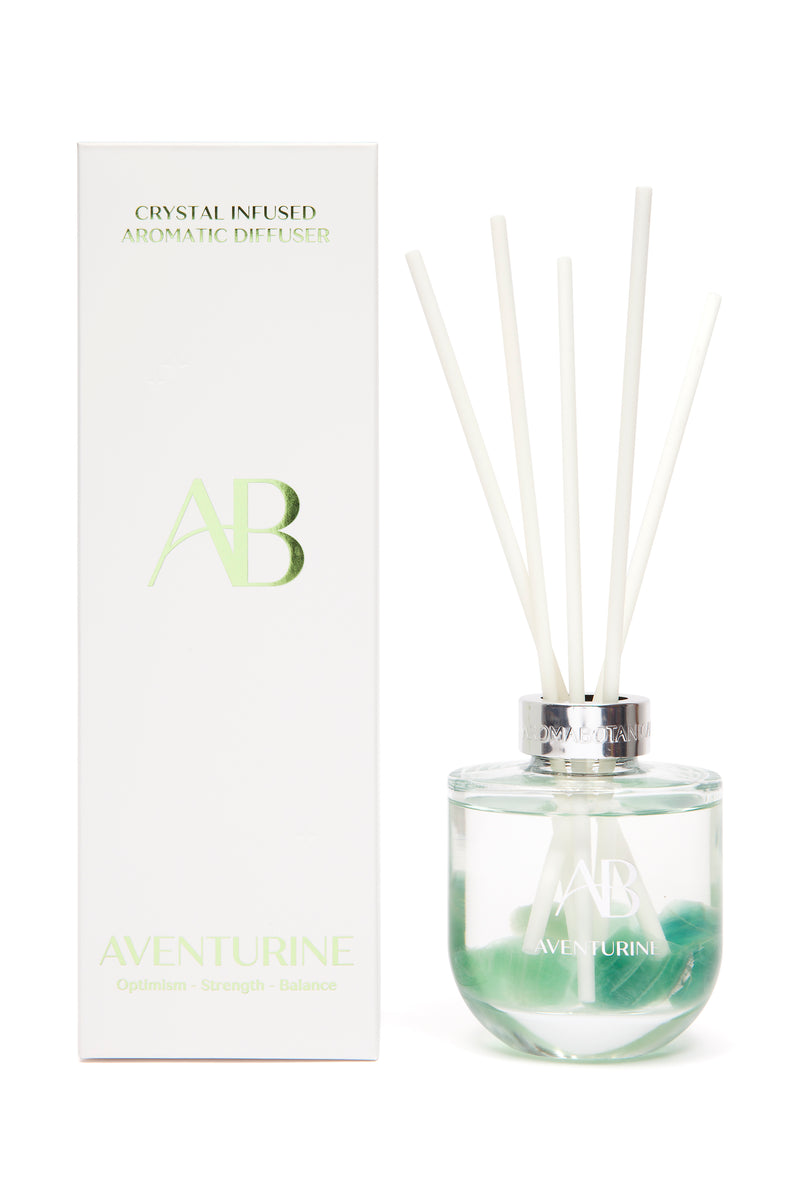 Aventurine Crystal Fragrance Reed Diffuser