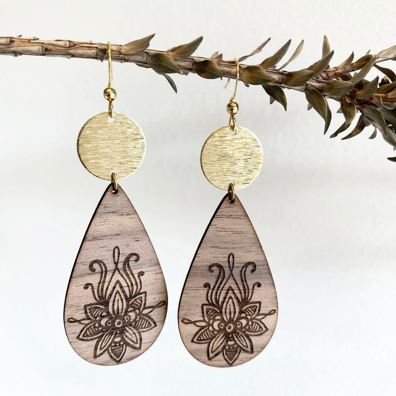 Sienna Boho Earrings by Firefly